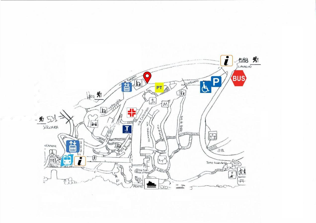 Le Case Diamar Apartment Riomaggiore Bagian luar foto